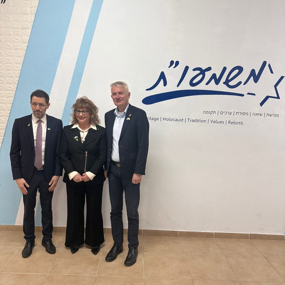 שגריר פולין בישראל במוצקין ובמשמעו"ת