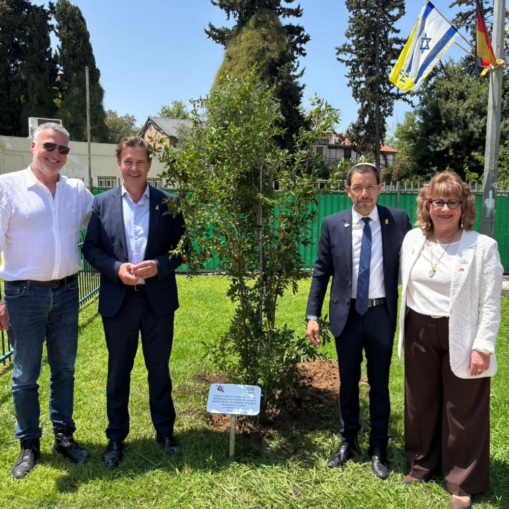 שגריר גרמניה בישראל במוצקין ובמשמעו"ת