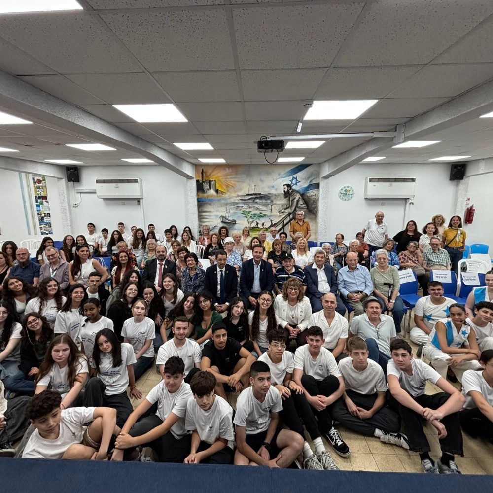 שגריר גרמניה בישראל בביקור במוצקין ובמשמעו"ת