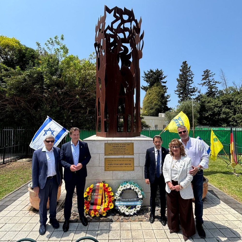 שגריר גרמניה בישראל בביקור במוצקין ובמשמעו"ת